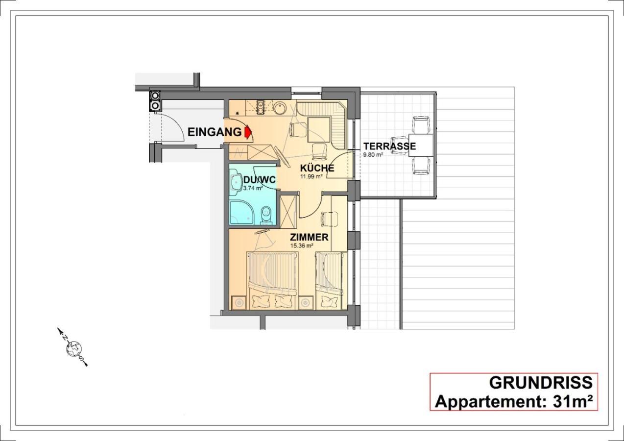 Apart Kreuzspitz Vent Exteriér fotografie